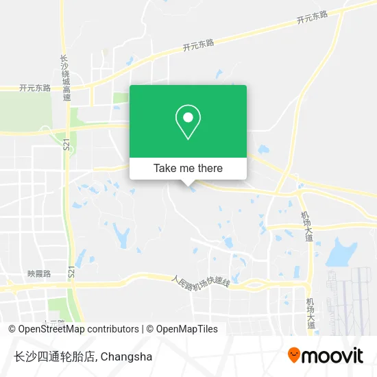 长沙四通轮胎店 map