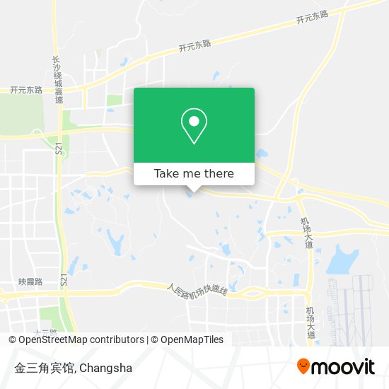 金三角宾馆 map