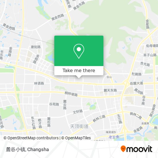 麓谷小镇 map