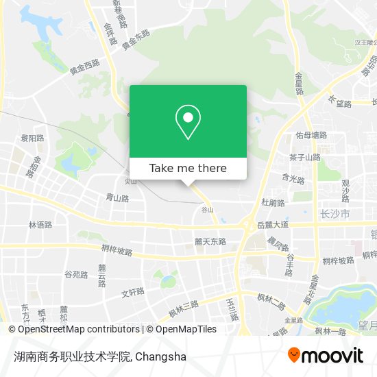 湖南商务职业技术学院 map