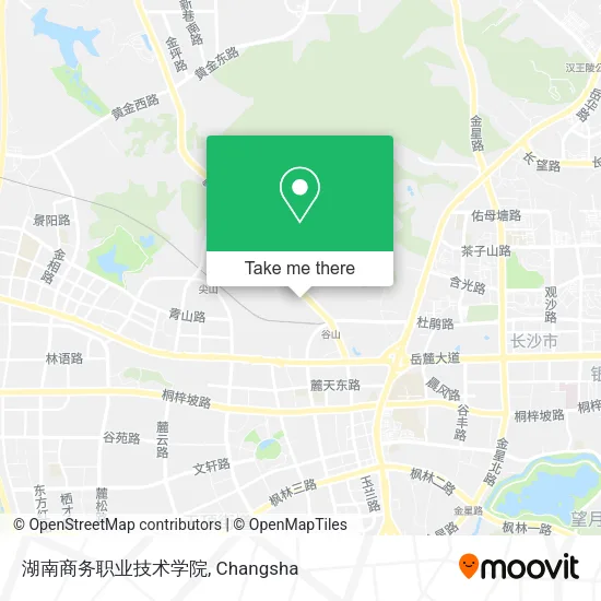 湖南商务职业技术学院 map