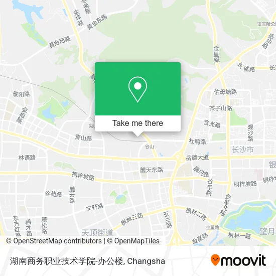 湖南商务职业技术学院-办公楼 map