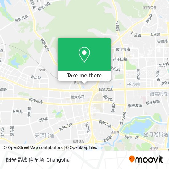 阳光晶城-停车场 map
