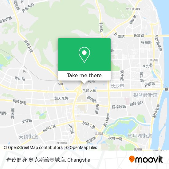 奇迹健身-奥克斯缔壹城店 map