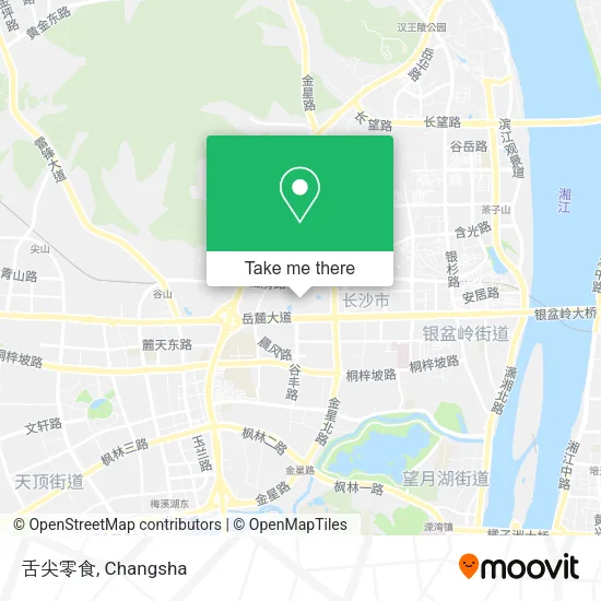 舌尖零食 map