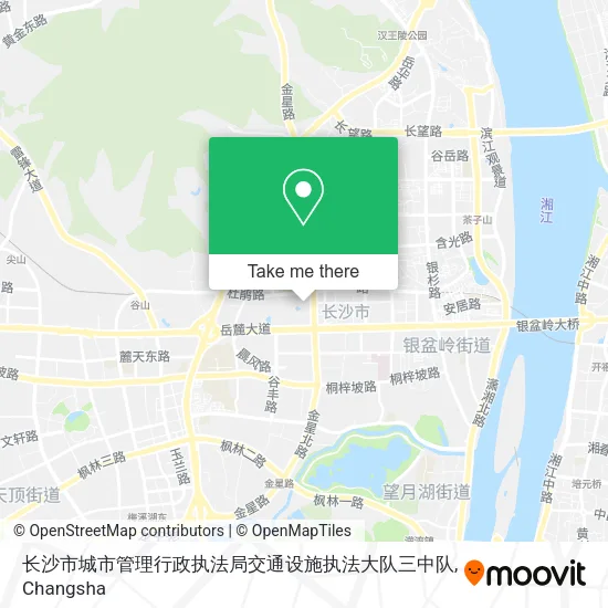 长沙市城市管理行政执法局交通设施执法大队三中队 map