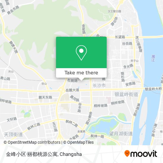 金峰小区·丽都桃源公寓 map