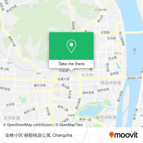 金峰小区·丽都桃源公寓 map
