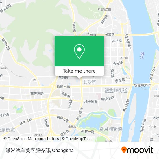 潇湘汽车美容服务部 map