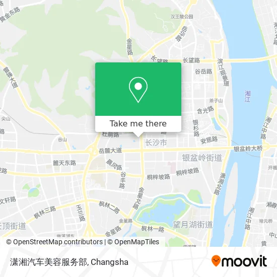 潇湘汽车美容服务部 map