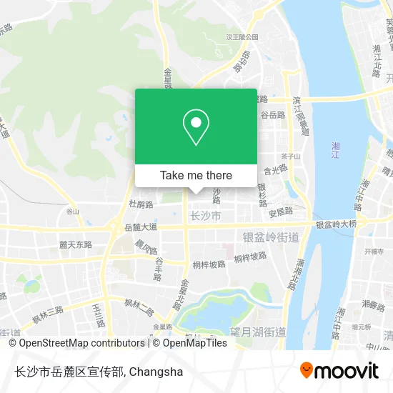 长沙市岳麓区宣传部 map