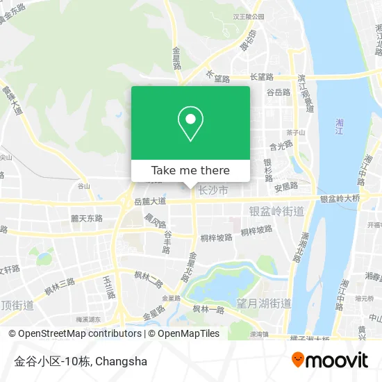 金谷小区-10栋 map