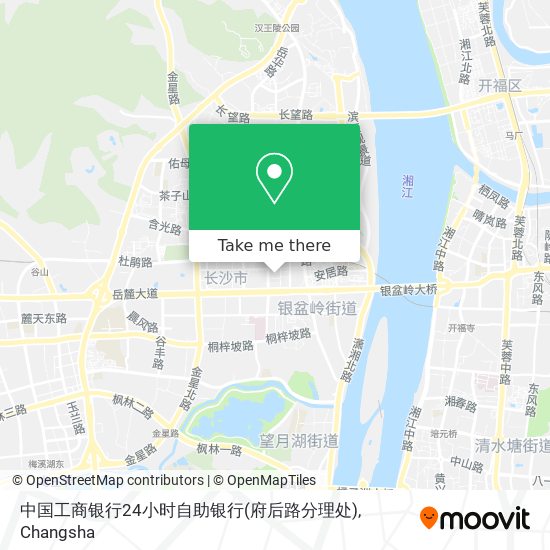 中国工商银行24小时自助银行(府后路分理处) map