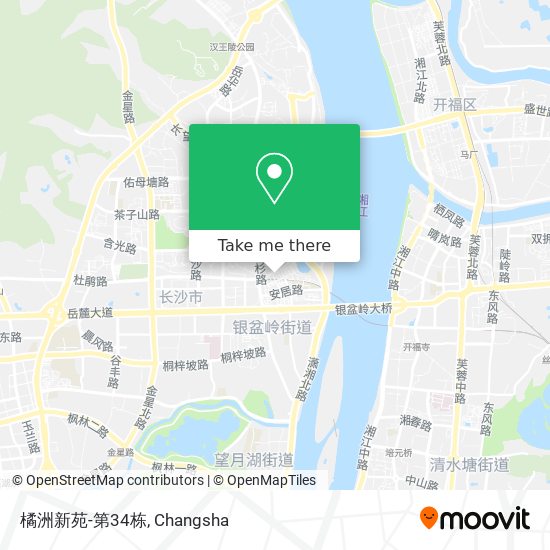 橘洲新苑-第34栋 map