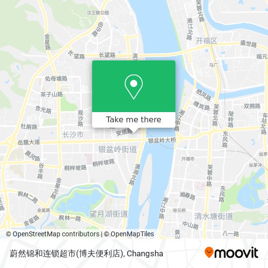 蔚然锦和连锁超市(博夫便利店) map
