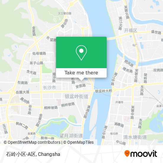石岭小区-A区 map