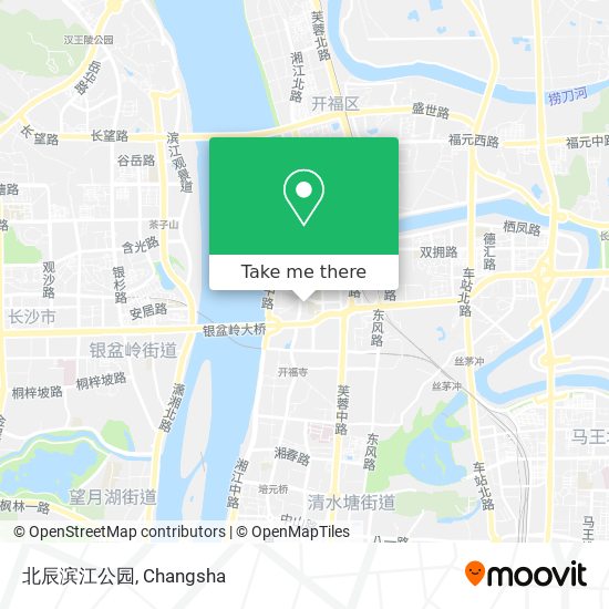 北辰滨江公园 map