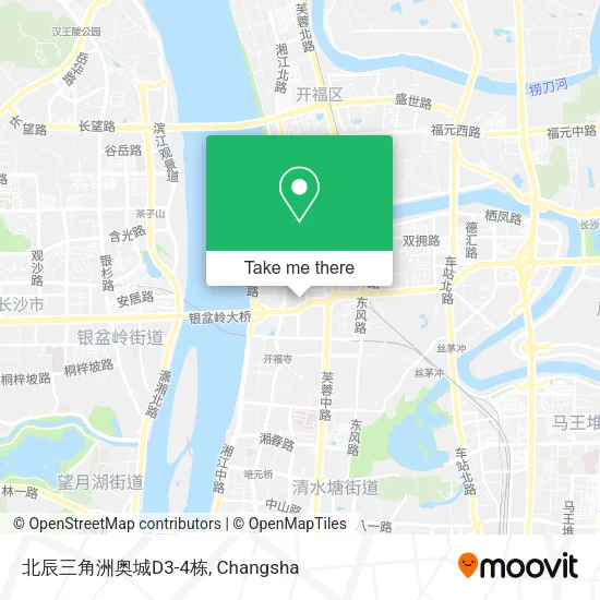北辰三角洲奥城D3-4栋 map