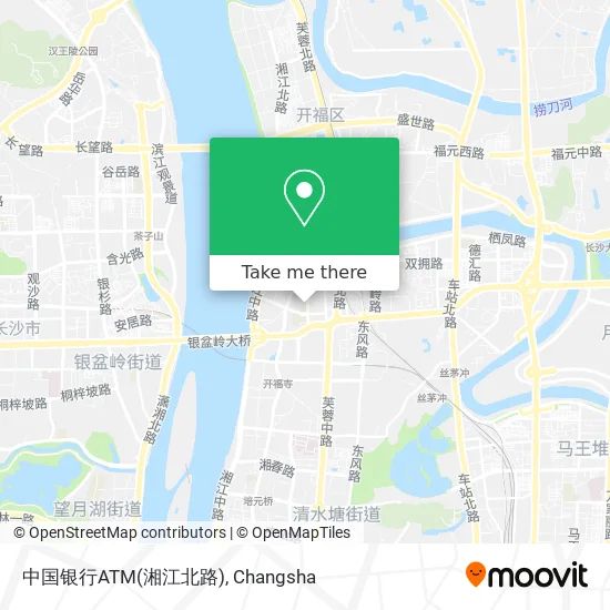 中国银行ATM(湘江北路) map