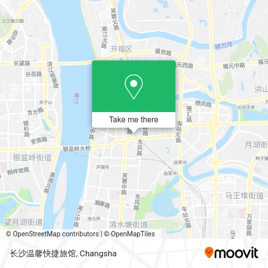 长沙温馨快捷旅馆 map