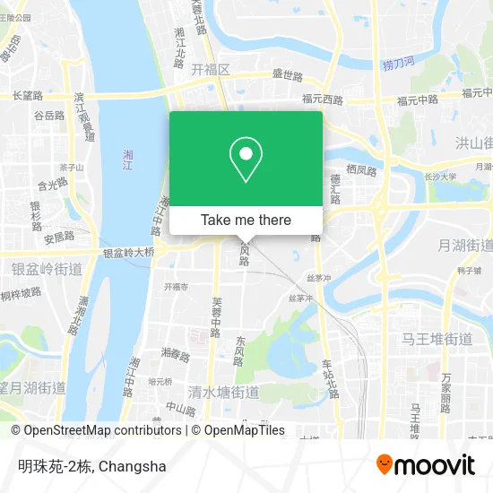 明珠苑-2栋 map