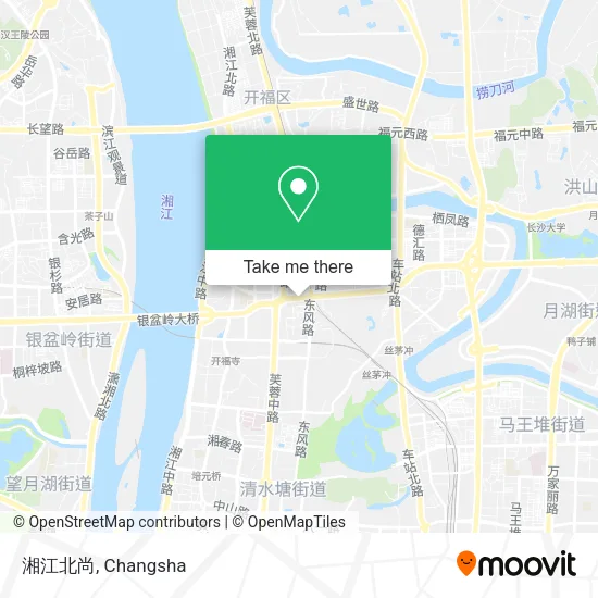 湘江北尚 map