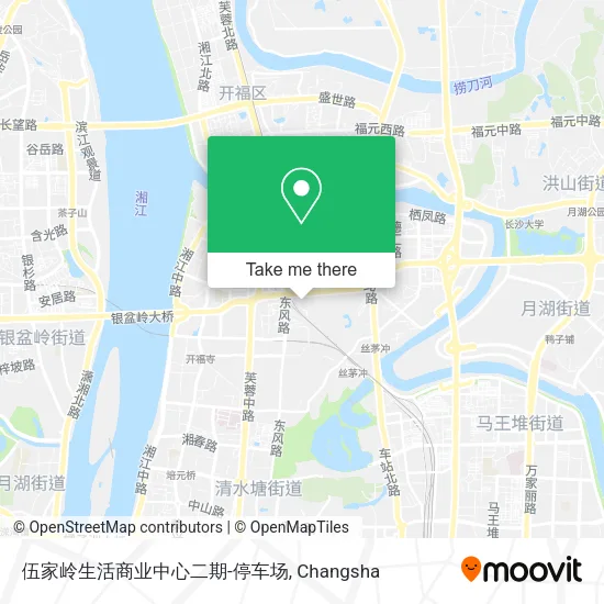 伍家岭生活商业中心二期-停车场 map