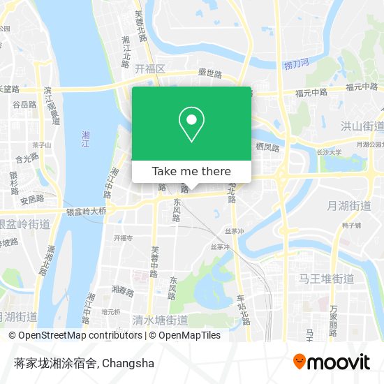 蒋家垅湘涂宿舍 map