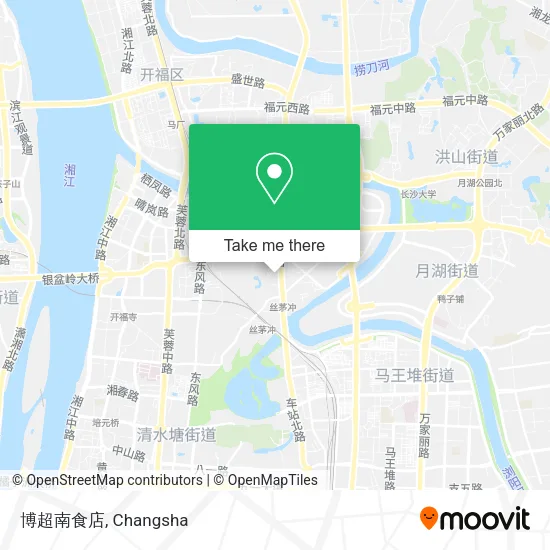 博超南食店 map