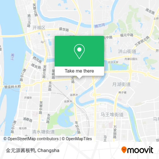 金元源酱板鸭 map