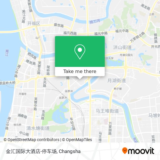 金汇国际大酒店-停车场 map