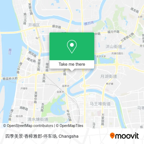 四季美景·香樟雅郡-停车场 map