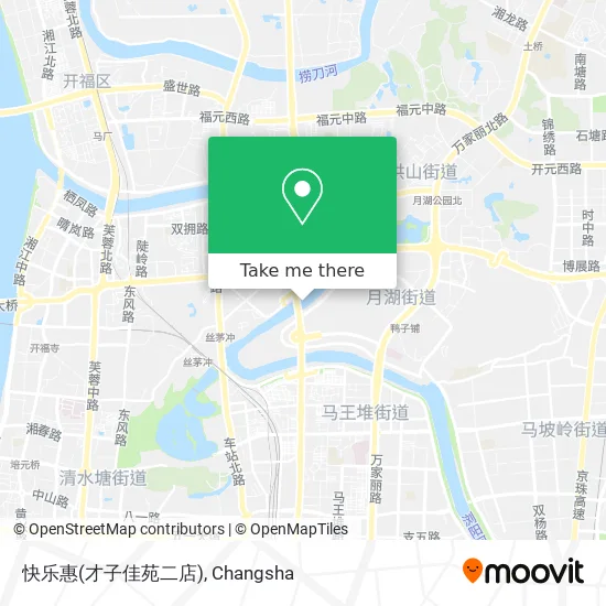 快乐惠(才子佳苑二店) map