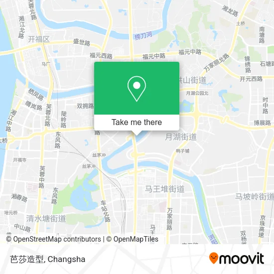 芭莎造型 map