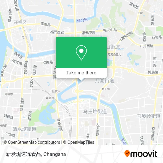 新发现速冻食品 map