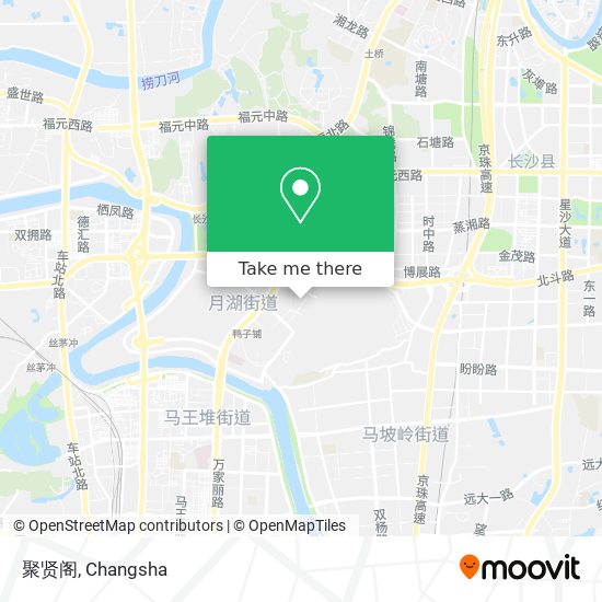 聚贤阁 map