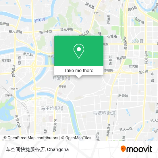 车空间快捷服务店 map