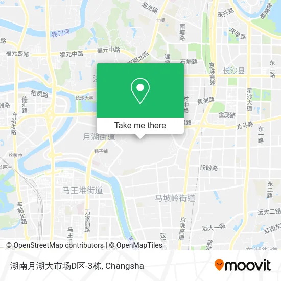 湖南月湖大市场D区-3栋 map