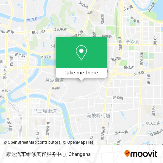 康达汽车维修美容服务中心 map