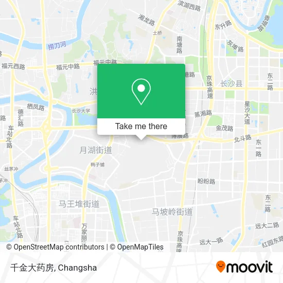 千金大药房 map