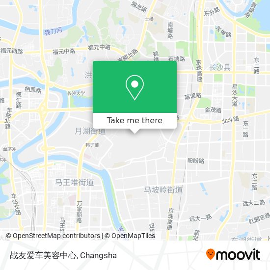 战友爱车美容中心 map