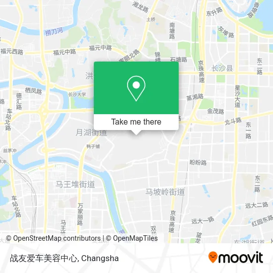 战友爱车美容中心 map