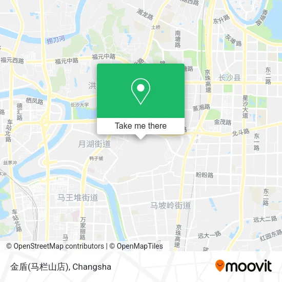金盾(马栏山店) map