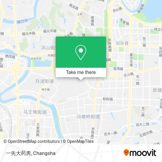 一先大药房 map