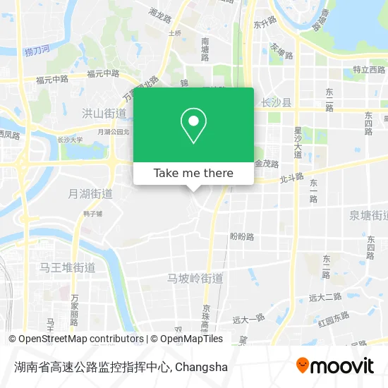 湖南省高速公路监控指挥中心 map