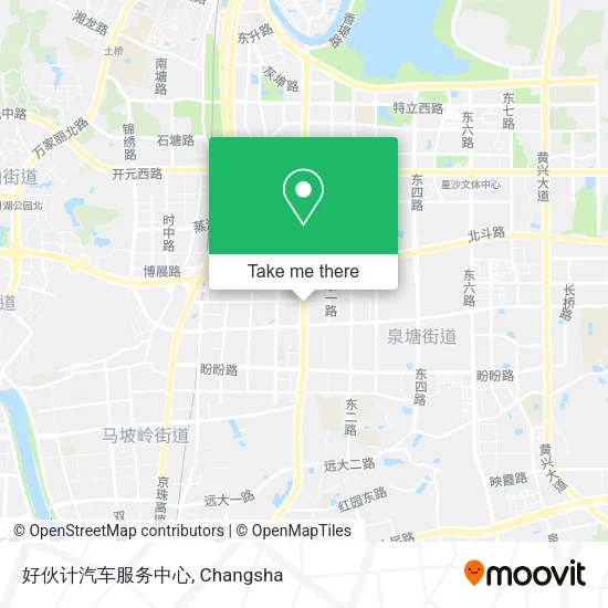 好伙计汽车服务中心 map