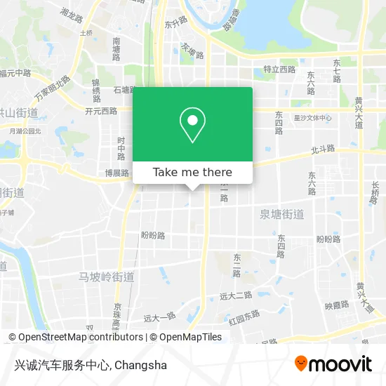 兴诚汽车服务中心 map