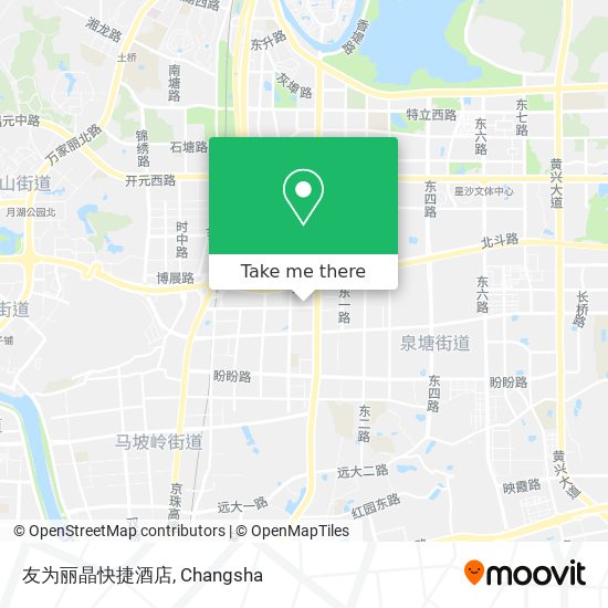 友为丽晶快捷酒店 map