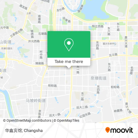 华鑫宾馆 map