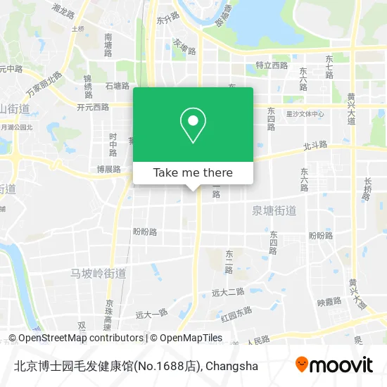北京博士园毛发健康馆(No.1688店) map